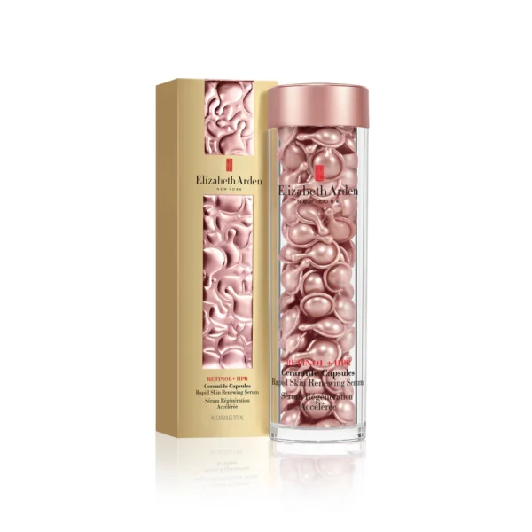 Elizabeth Arden Retinol + HPR Ceramide Rapid Skin-Renewing Serum 90 Capsule...