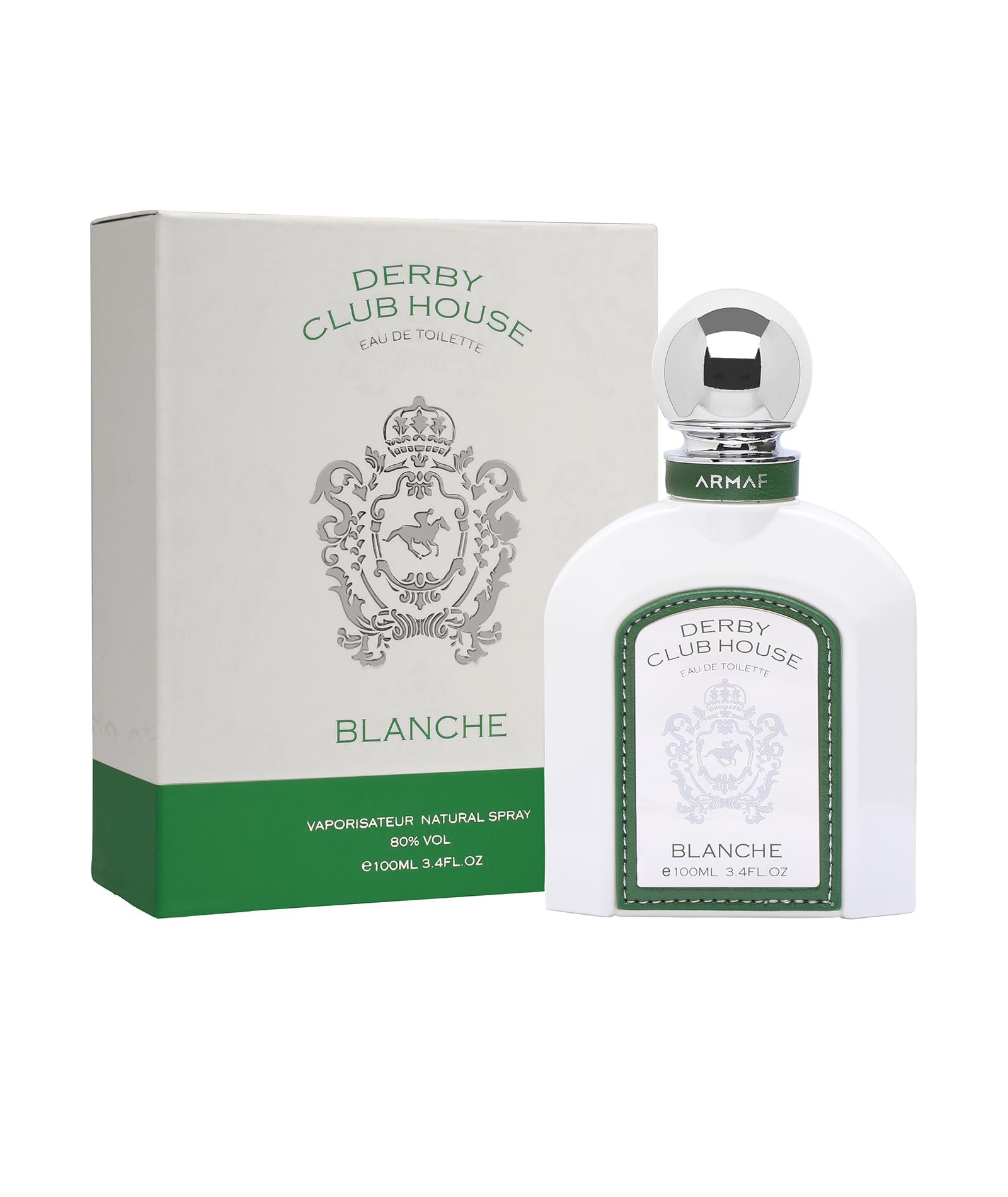 Armaf Derby Club House Blanche Pour Homme Eau De Toilette 100ml 6085010044965 Armaf Derby Club House Blanche Pour Homme Eau De Toilette 100ml - Image 1