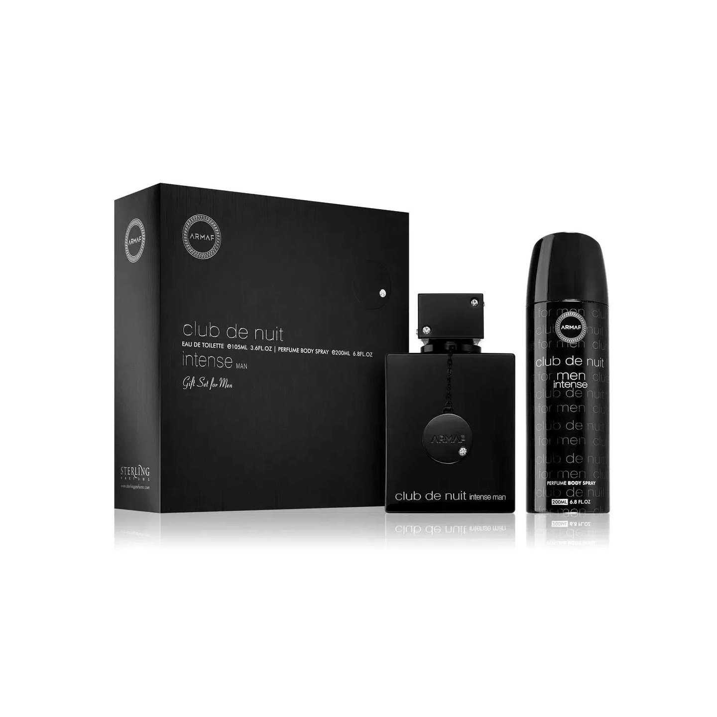 Presentation1 Club De Nuit Intense Man Giftset 105ml EDT, 200B/S - Image 1