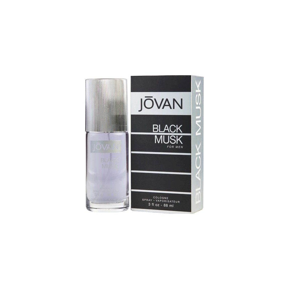 Presentation1 Jovan Black Musk 88ml Cologne Spray - Image 1
