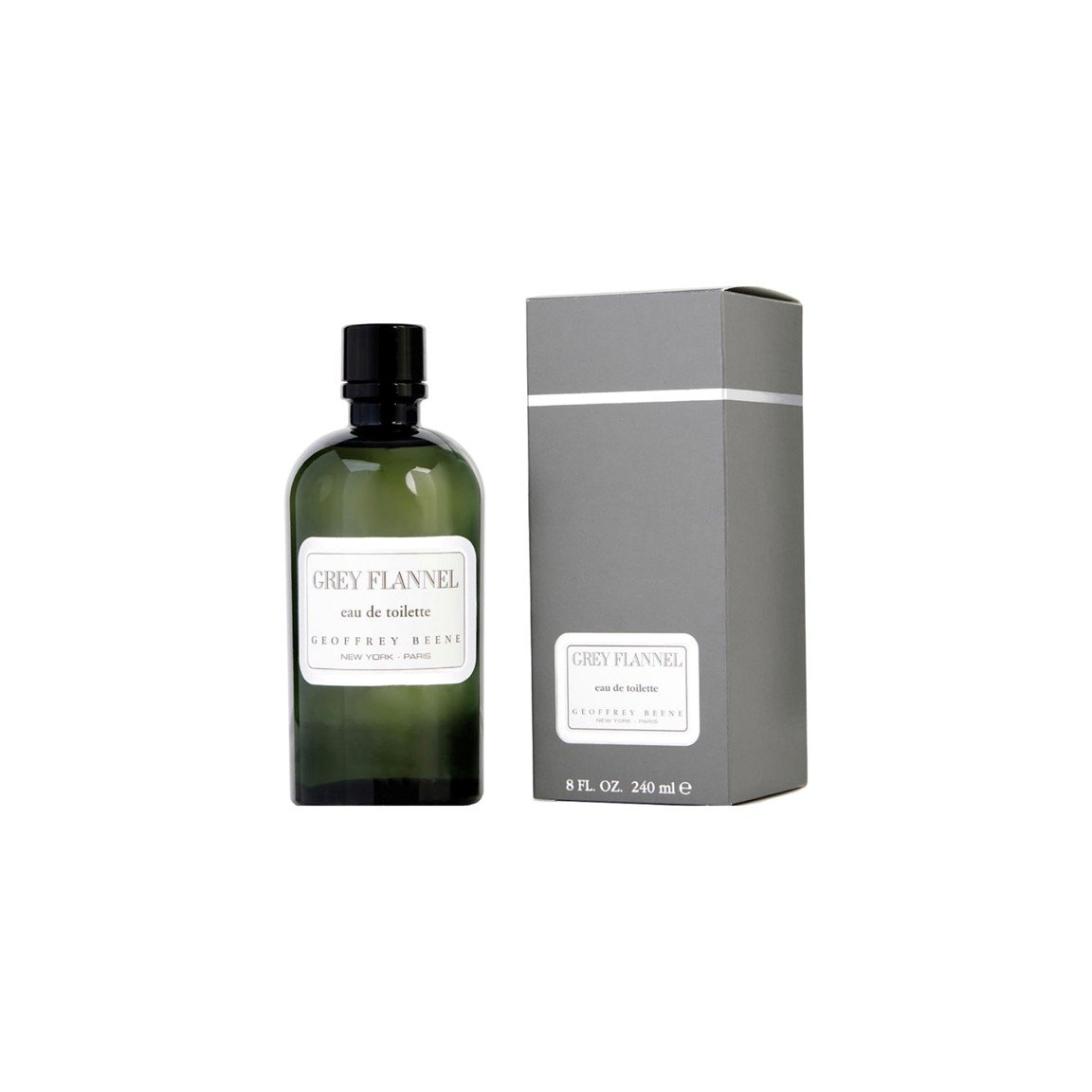 Presentation1 Geoffrey Beene Grey Flannel 240ml EDT Splash (Pouch) - Image 1