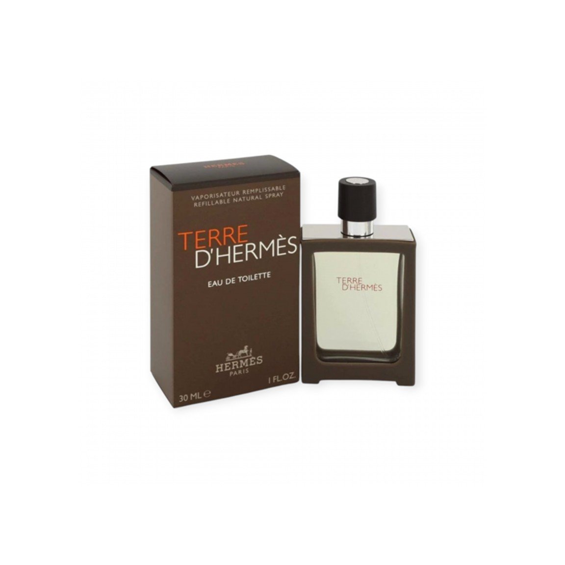 Presentation1 Hermes Terre d'Hermes 30ml Refillable EDT Spray - Image 1