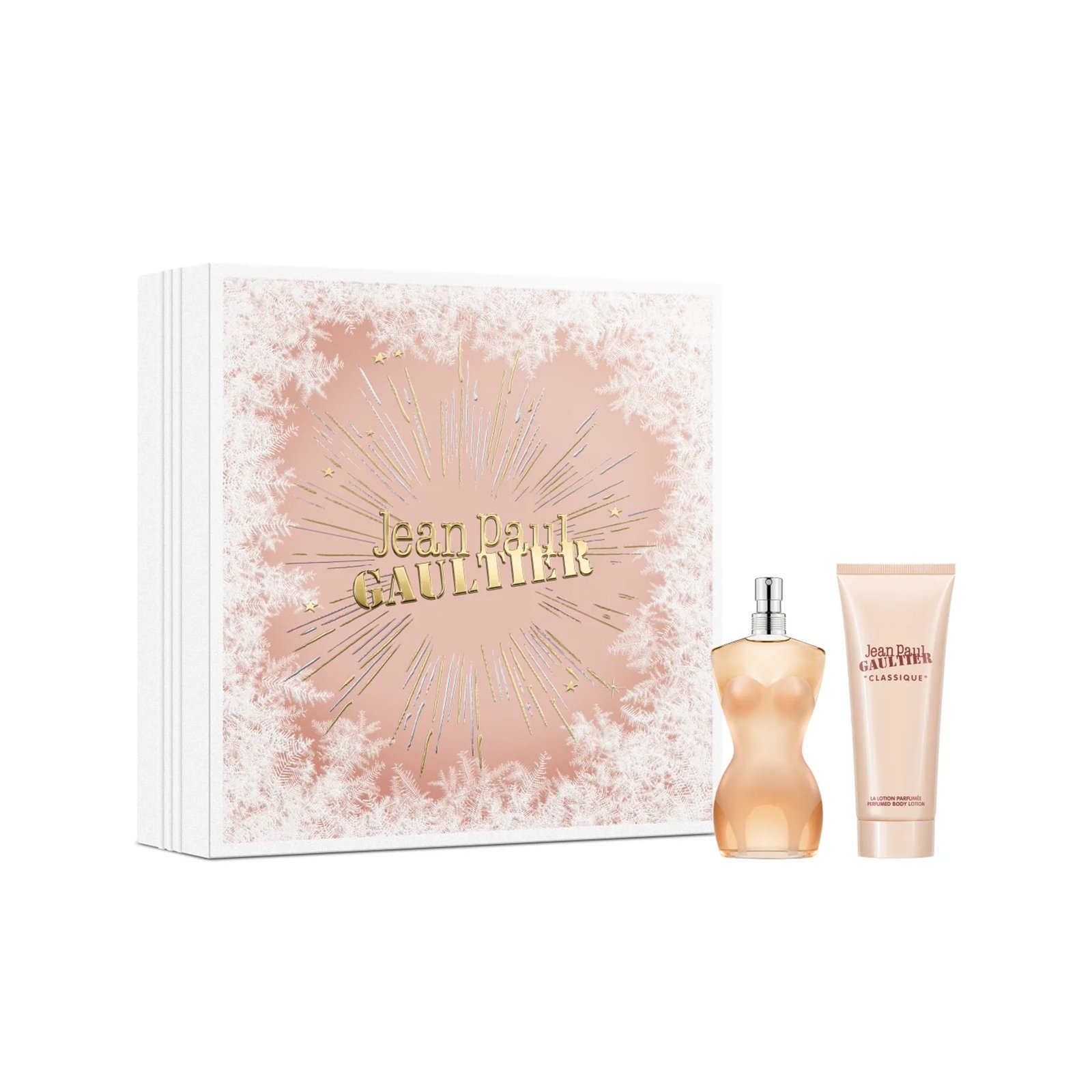 1-13-2.jpg Jean Paul Gaultier Classique 50ml EDT Spray / 75ml Body Lotion Gift Set - Image 1