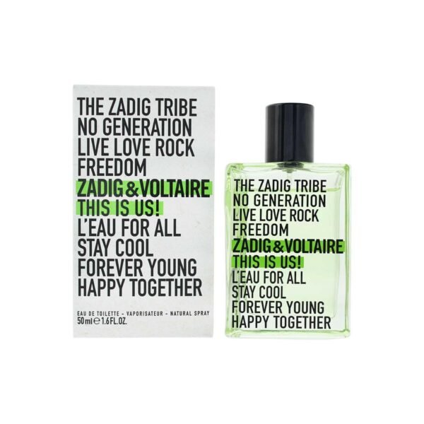 Zadig & Voltaire This is Us! L'eau For All 50ml EDT Spray
