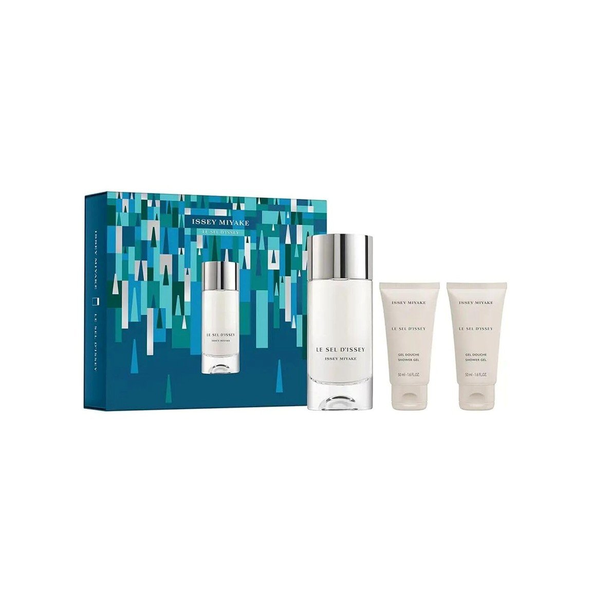 Presentation1-133-1.jpg Issey Miyake Le Sel D'Issey 100ml EDT Spray / 2 x 50ml Shower Gel - Image 1