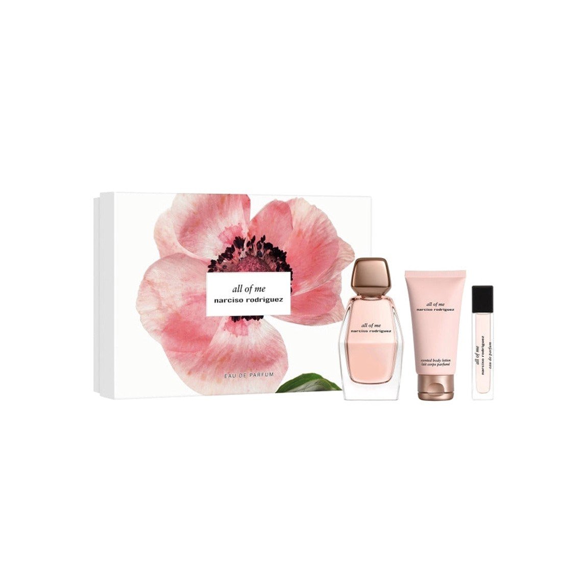 Presentation1-225-1.jpg Narciso Rodriguez All Of Me Gift Set (90ml EDP / 50ml Body Lotion / 10ml EDP) - Image 1