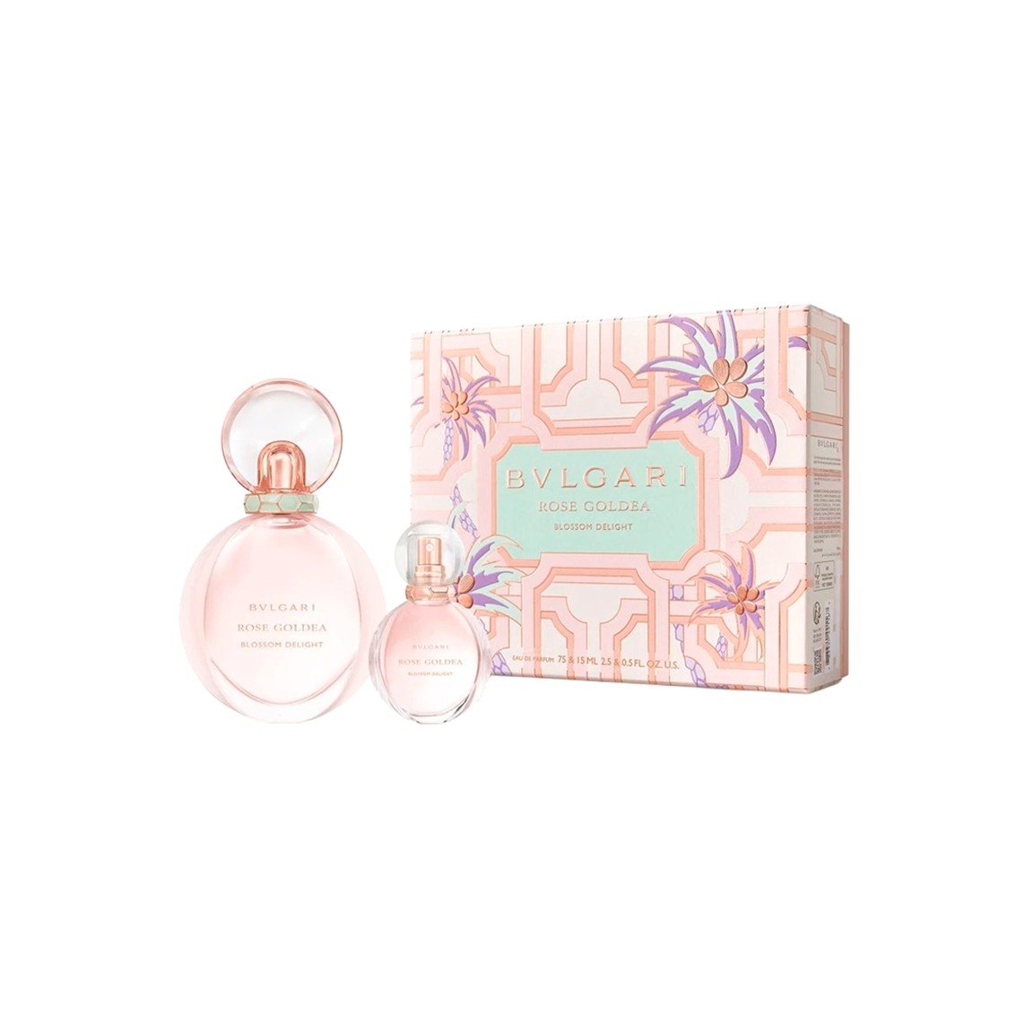 Presentation1-23-1.jpg Bulgari Rose Goldea Blossom Delight 75ml EDP Spray / 15ml EDP Spray - Image 1