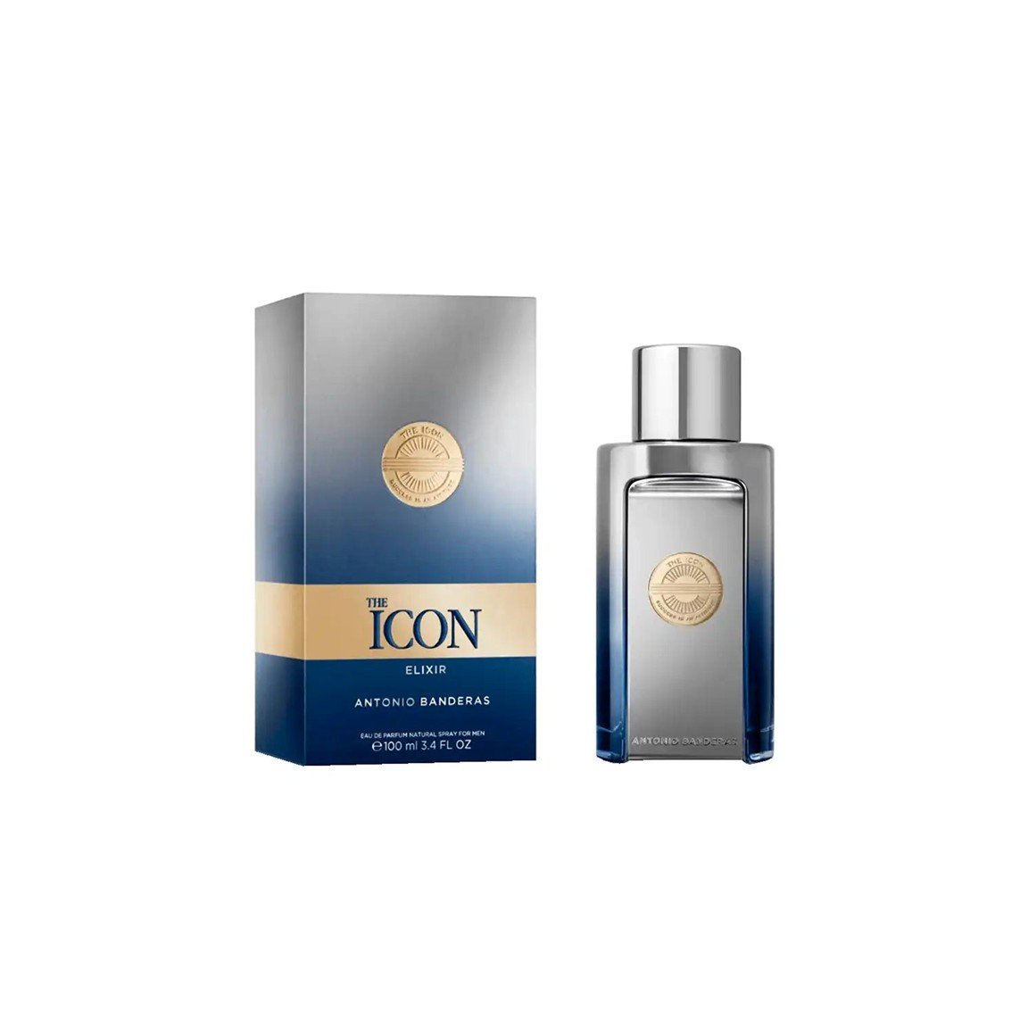 Presentation1-3-3.jpg Antonio Banderas The Icon Elixir 100ml EDP Spray - Image 1