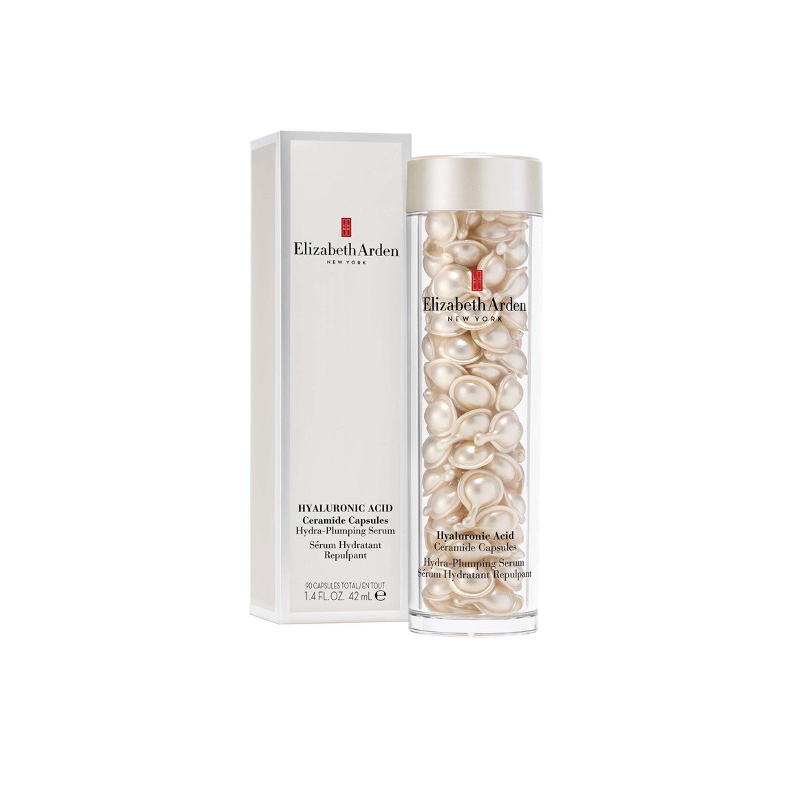 Presentation1-53.jpg Elizabeth Arden Hyaludra-Plumping Serum x 90 capsules 42ml - Image 1