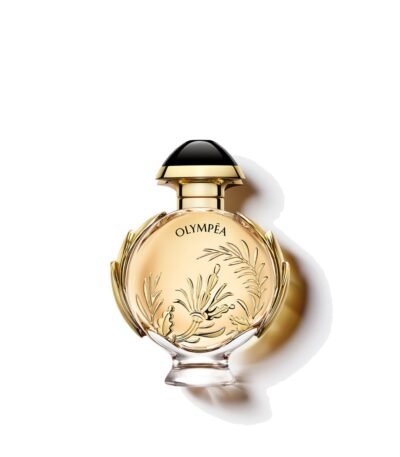Paco Rabanne Olympea Solar Eau de Parfum Intense 50ml gold bottle, front view