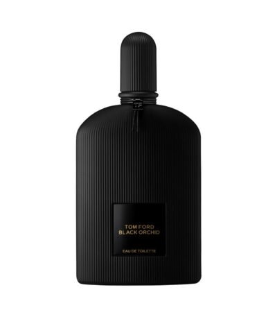 Tom Ford Black Orchid Eau de Toilette 100ml black ribbed bottle, front view