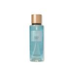 Victoria's Secret Aqua Kiss Fragrance Mist 250ml aqua bottle with gold cap, front view